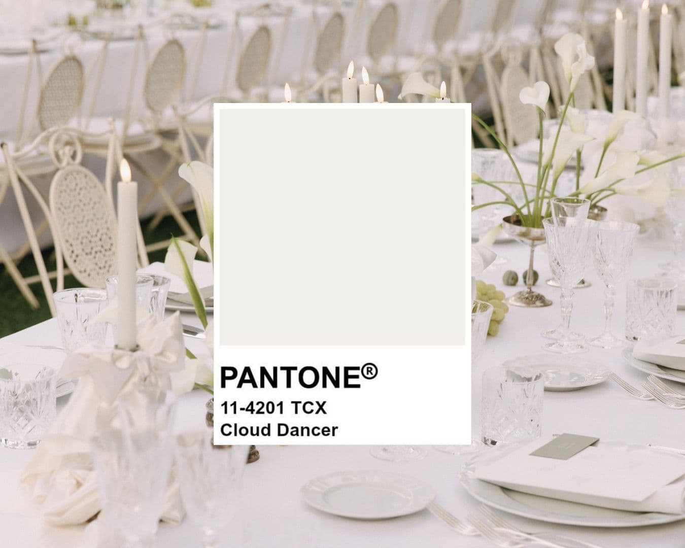 Cloud Dancer: how to style Pantone 2026 for your wedding